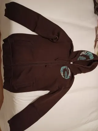 Sudadera Rip Curl Marrón y Turquesa