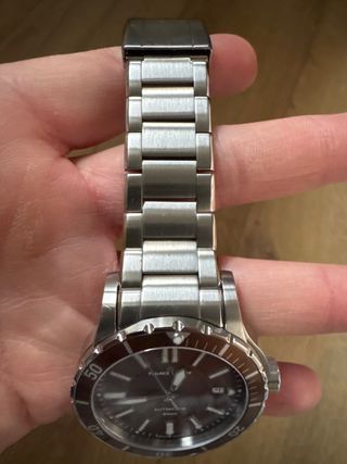 Maurice Lacroix Reloj Automático Marrón/Plata