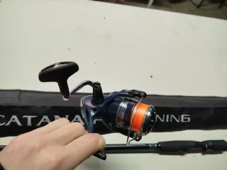 Caña y carrete Shimano Catana FX Spinning