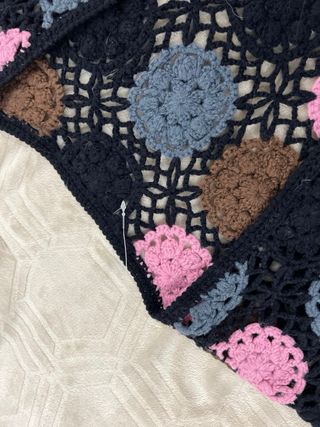 Chaqueta Crochet Mujer Talla S