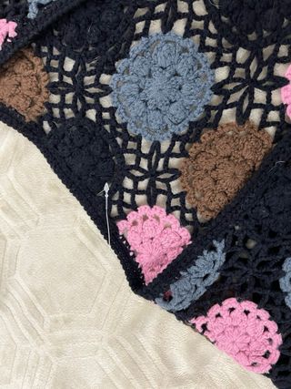 Chaqueta Crochet Mujer Talla S