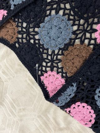 Chaqueta Crochet Mujer Talla S