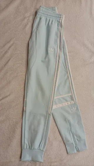 Pantalón Chándal Adidas Originals Azul Blanco
