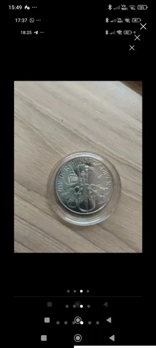 Tubo 20 Monedas Filarmónicas Viena 2012