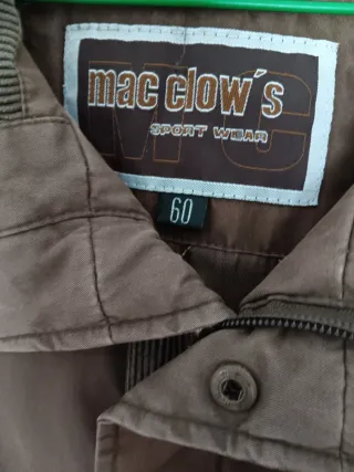 Chaquetón invierno hombre Mac Glow's