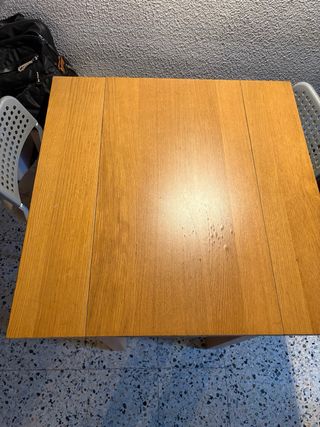 Mesa comedor extensible madera