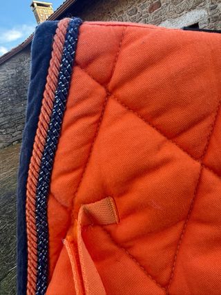 Mantilla para silla de montar naranja BR