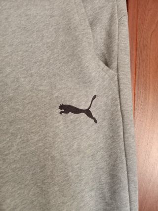 Pantalón chándal Sporting Gijón Puma Gris