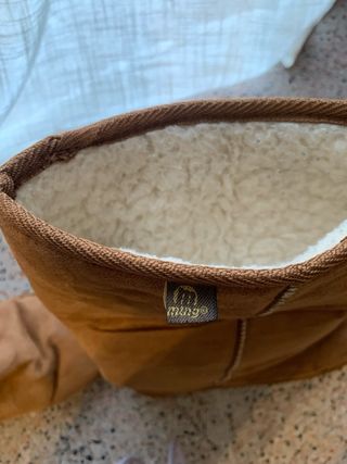 Botas Mustang Talla 38 Marrones. Dos posiciones.