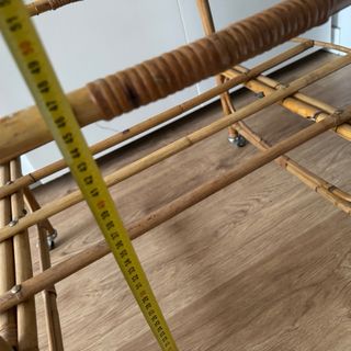 Estructura bambú moisés/minicuna con ruedas