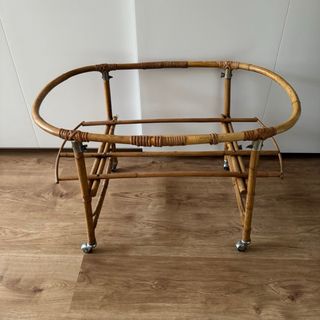 Estructura bambú moisés/minicuna con ruedas