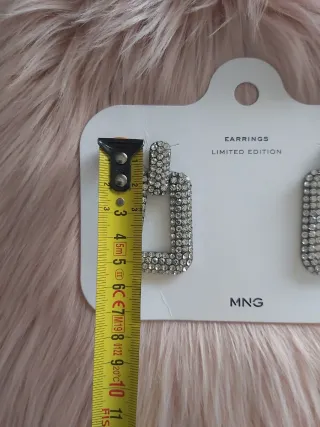 Pendientes Mango Nuevos Plata