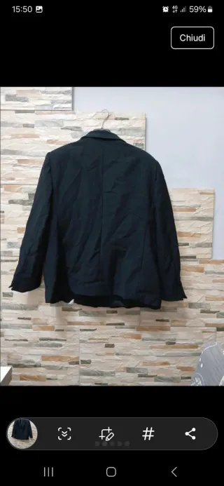 Giacca blazer vintage anni '80 donna