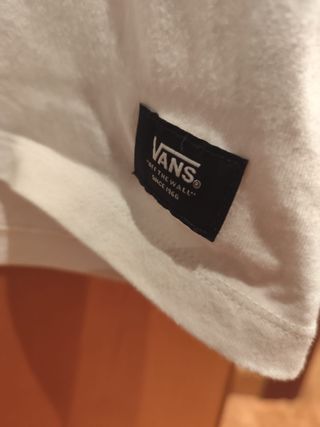 Camiseta Vans Blanca Talla L