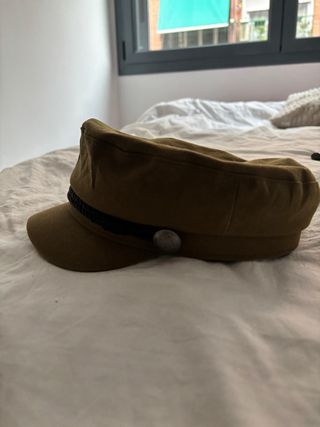 Gorra H&M Talla L Verde Oliva
