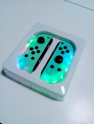 Mandos Nintendo Switch Luces LED Joycons