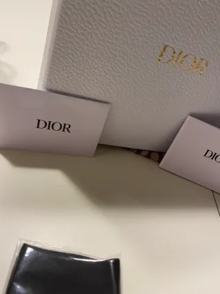 Occhiali da sole Dior neri e oro