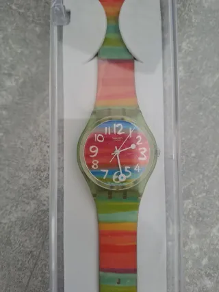 Reloj Swatch Analógico Multicolor