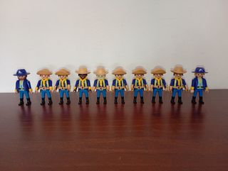 Tropa Soldados Nordistas Playmobil