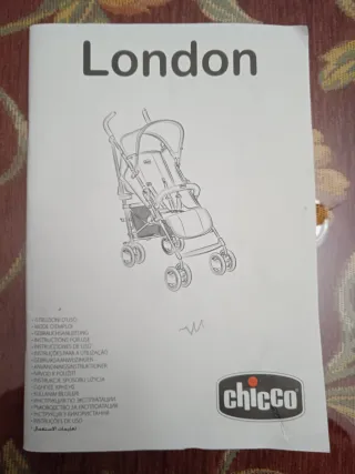 Passeggino Chicco London Rosso