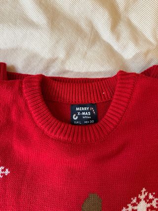 Jersey Navideño Reno con Gafas