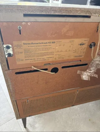 Radio Tocadiscos Grundig KS 555