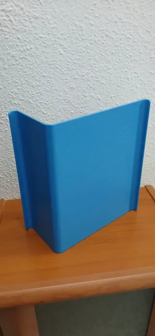 Soporte azul para tablet