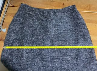 Falda Zara gris