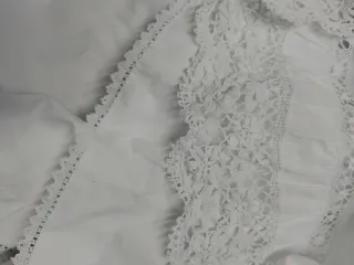 Enagua o falda vintage blanca