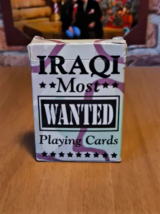 Carte da Poker Iraqi Most Wanted