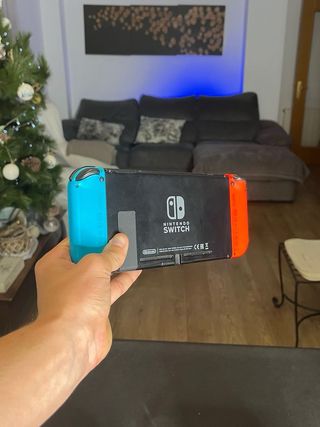 Con Caja! Nintendo Switch Azul/Rojo