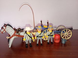 Playmobil 3784 Cannone con Cavalli e Soldati V2