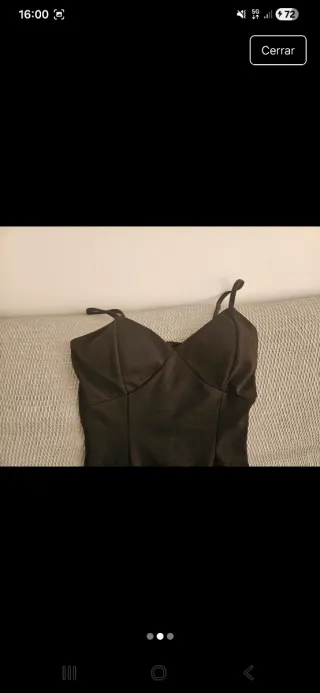 Vestido de fiesta negro