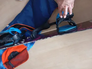 Tabla Snowboard NITRO y fijaciones ROME