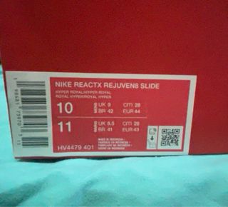 Ciabatte Nike ReactX Rejuven8 Blu