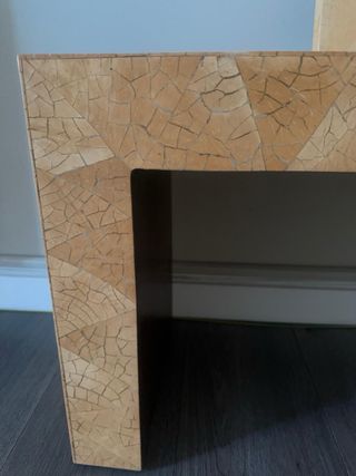 Set di ingresso in legno di cocco 2 pezzi