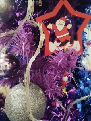 Albero di Natale 2m con Palle e Luci