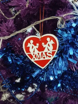 Albero di Natale 2m con Palle e Luci