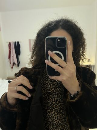 Pelliccia Vera Vintage Marrone