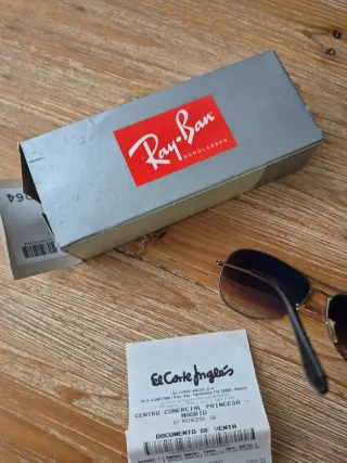 Gafas Ray-Ban Aviador Reverse Marrones