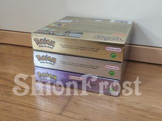 Caja METALIZADA Pokémon Edición Cristal