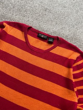 Jersey Ralph Lauren Rojo y Naranja