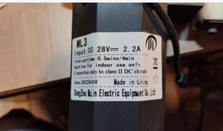 Motore CC 28V 2.2A Changzhou Nulin