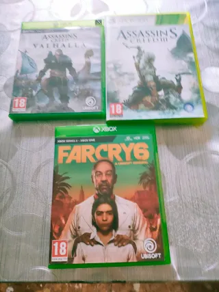 Pack 3 Juegos Xbox: Assassin's Creed Valhalla, Far