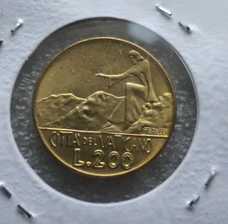 Moneta Vaticano 200 Lire 1978