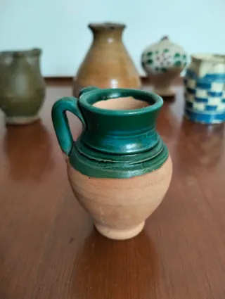 Set 5 Ceramiche Antiche Vasi Brocche