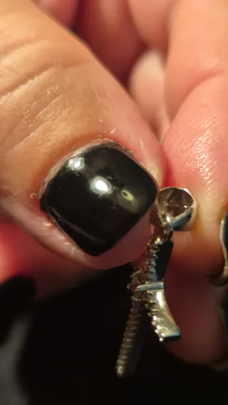 Cruz de Plata con Circonitas