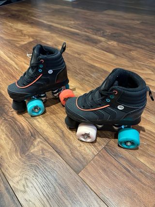 Patines Oxelo Roller Quad 100 Junior NUEVOS T30