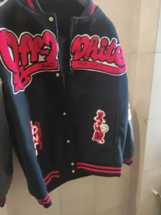 Giacca Varsity Off-White Milan FC