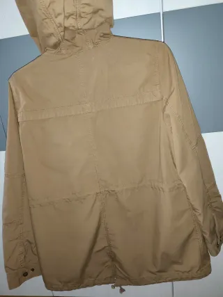Parka mujer color camel
